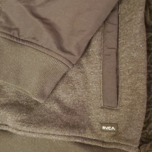 Mens Rvca half zipup - Picture 4 of 5